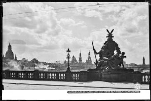 Dresden, Blick von der Carolabrücke