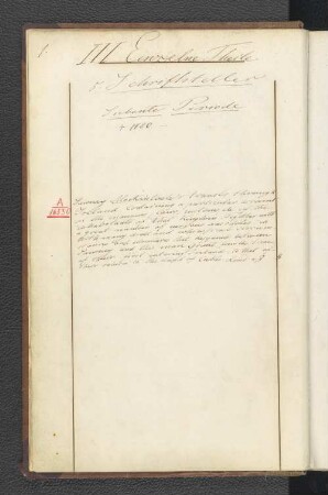 5. Schriftsteller Siebente Periode 1780 -