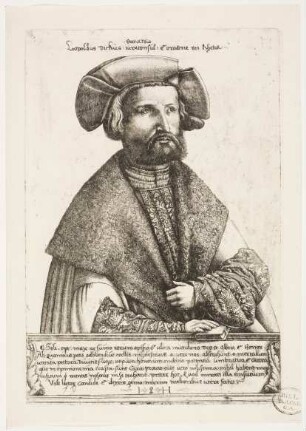 Bildnis des Juristen Leopold Dick