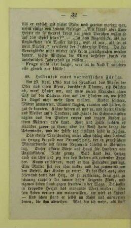48. Heldentod eines vortrefflichen Fürsten