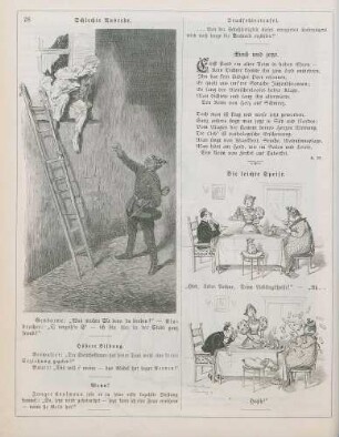 "Schlechte Ausrede" "Die leichte Speise"
