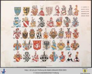 Wappen, welche zur Geschichte der Hohkönigsburg in Beziehung stehen.