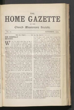 No. 11. November, 1905