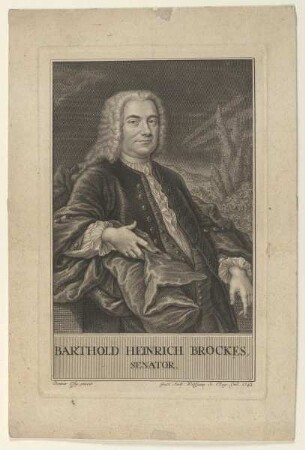 Bildnis des Barthold Heinrich Brockes