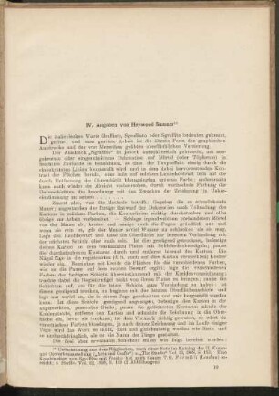 IV. Angaben von Heywood Summer