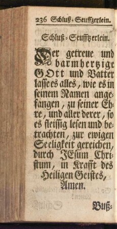 Schluß-Seuffzerlein