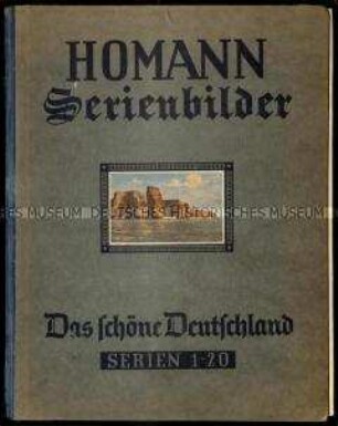 Sammelbilderalbum über Deutschland