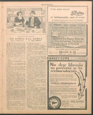 Un médico é un médico : Bocetos porteños