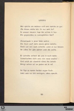 LXXXIV: Wer spricht am meisten und was spricht so gut
