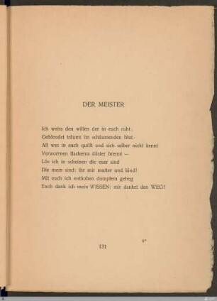 Der Meister