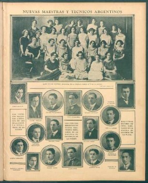 Nuevas maestras y técnicos argentinos [Fotografías]