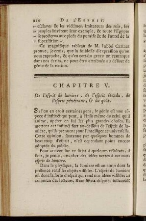 Chapitre V. - Chapitre VI.