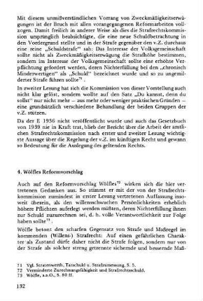 4. Wölfles Reformvorschlag
