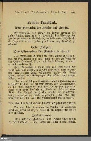 Sechstes Hauptstück
