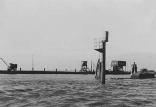 Westanleger von Wangerooge/Nordsee