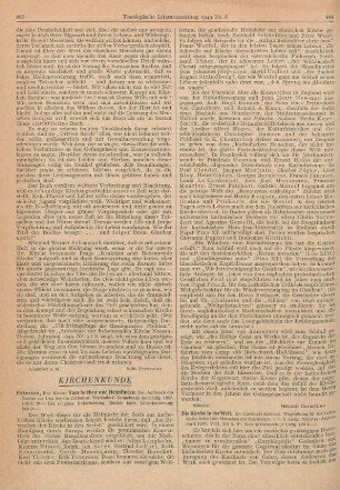 484-486 [Rezension] Die Kirche in der Welt