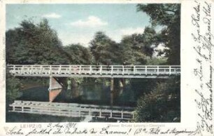 Leipzig: Weisse Brücke Leipzig-Connewitz