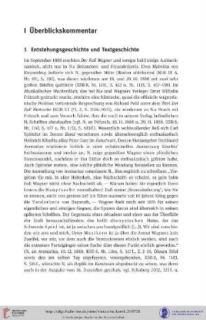 1 Entstehungsgeschichte und Textgeschichte