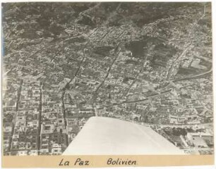 Luftbild von La Paz