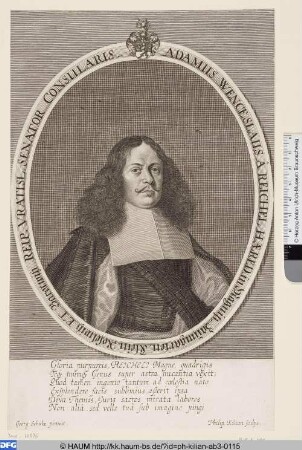 [Adam Wenzel von Reichel; Adam Wenceslaus von Reichel]