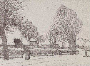 "Winter im Laboer Oberdorf"