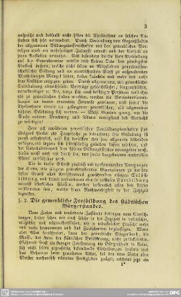 § 2. Die gewerbliche Fortbildung des städtischen Bürgerstandes