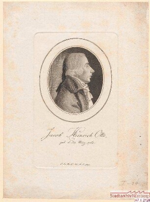 Jacob Heinrich Otto; geb. 30. März 1762