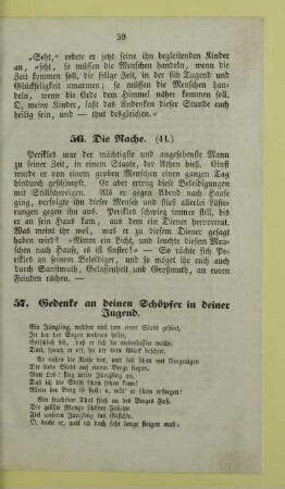 57. Gedenke an deinen Schöpfer in deiner Jugend