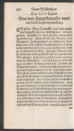 Das XLII. Capitel.