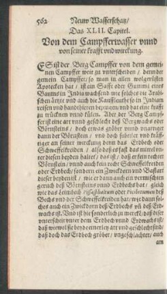 Das XLII. Capitel.