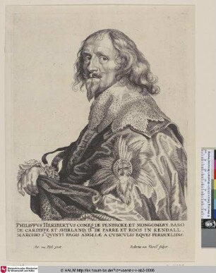 [Porträt des Philip Herbert of Pembroke and Montgomery; Philip Herbert Pembroke, Earl of Montgomery; Portret van Philip Herbert 4e graaf van Pembroke, 1e graaf van Montgomery]