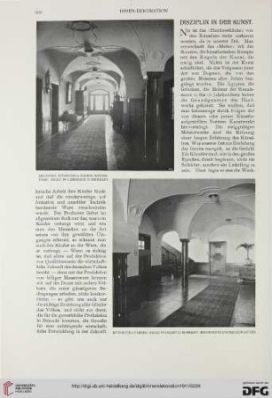 Disziplin in der Kunst
