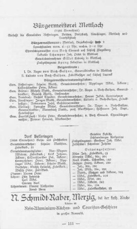 Bürgermeisterei Mettlach