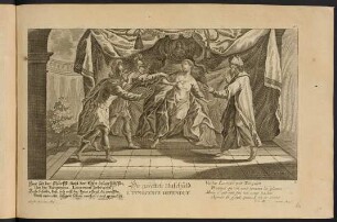 64r-64v, Blatt 2: Die gerettete Unschuld (Tarquinius, Lucretien)