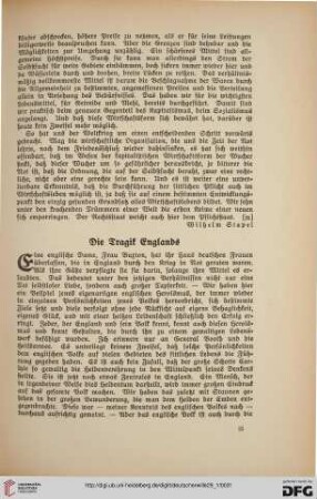 29: Die Tragik Englands