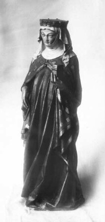 Rechte Altarnische: Die Heiligen Katharina, Elisabeth und Magdalena — Die heilige Elisabeth