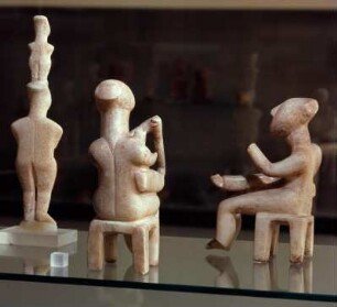 Karlsruhe. Badisches Landesmuseum. Harfenspieler