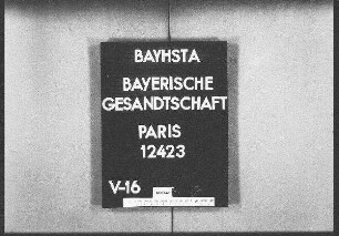 Volcipéde, Louis, oder Dufour, Charles, angeblich Fahnenflüchtiger, Verhaftung wegen Landstreicherei
