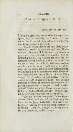 Acht und sechzigster Brief