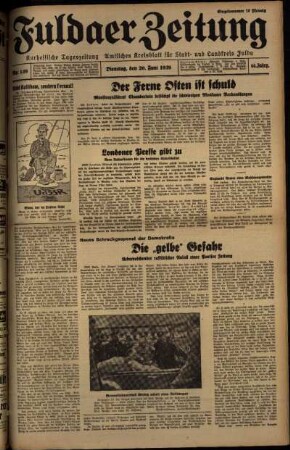 Ausgabe vom Dienstag, den 20. Juni 1939.