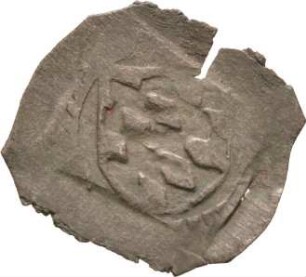 Münze, Pfennig (Vierschlagpfennig), 1460
