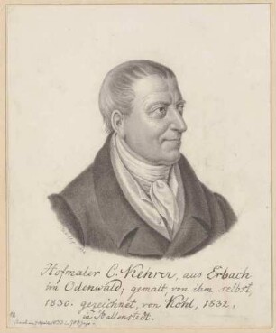 Bildnis Kehrer, Karl Christian (1755-1833), Maler