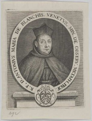 Bildnis des Antonivs Maria de Blanchis