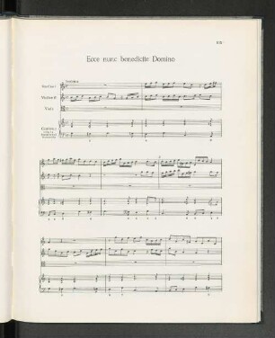 Ecce nunc benedicite Domino