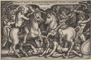 Herkules raubt Jole, aus der Folge: Die Taten des Herkules
