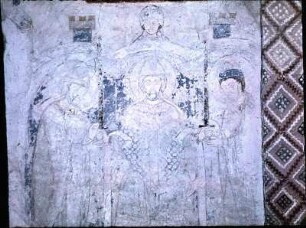 Petrus als Statthalter Christi mit Kaiser und Papst