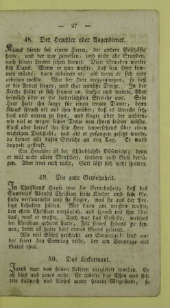 49. Die gute Gewohnheit
