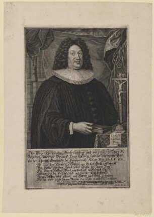 Bildnis des Johann Andreas Volland