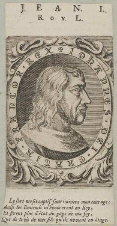 Bildnis des Johannes, König von Frankreich