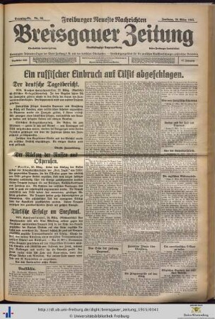 28.03.1915 (Sonderausgabe)